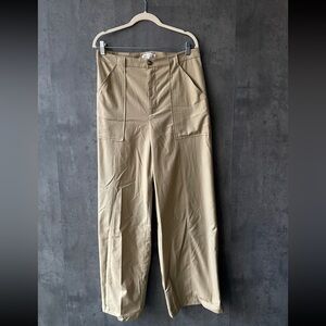 Reformation Tan Trousers